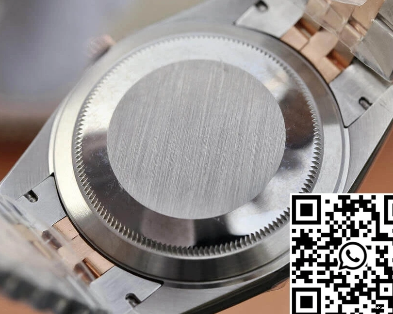 Datejust 36MM Dial Rolex Silver Rose Gold GM 116231-0087 Factory 0208